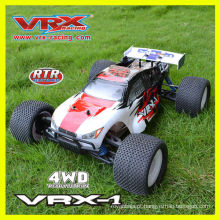 escala 1/8 4WD Brushless RC carro Bigfoot em brinquedos de controle de rádio, bir roda carro RC elétrico